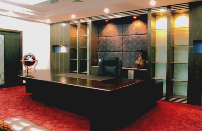 苏州传统实木办公室整体方案实例