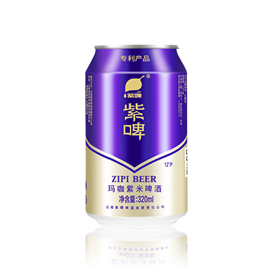 紫啤经典款 罐装 12°P 320ml