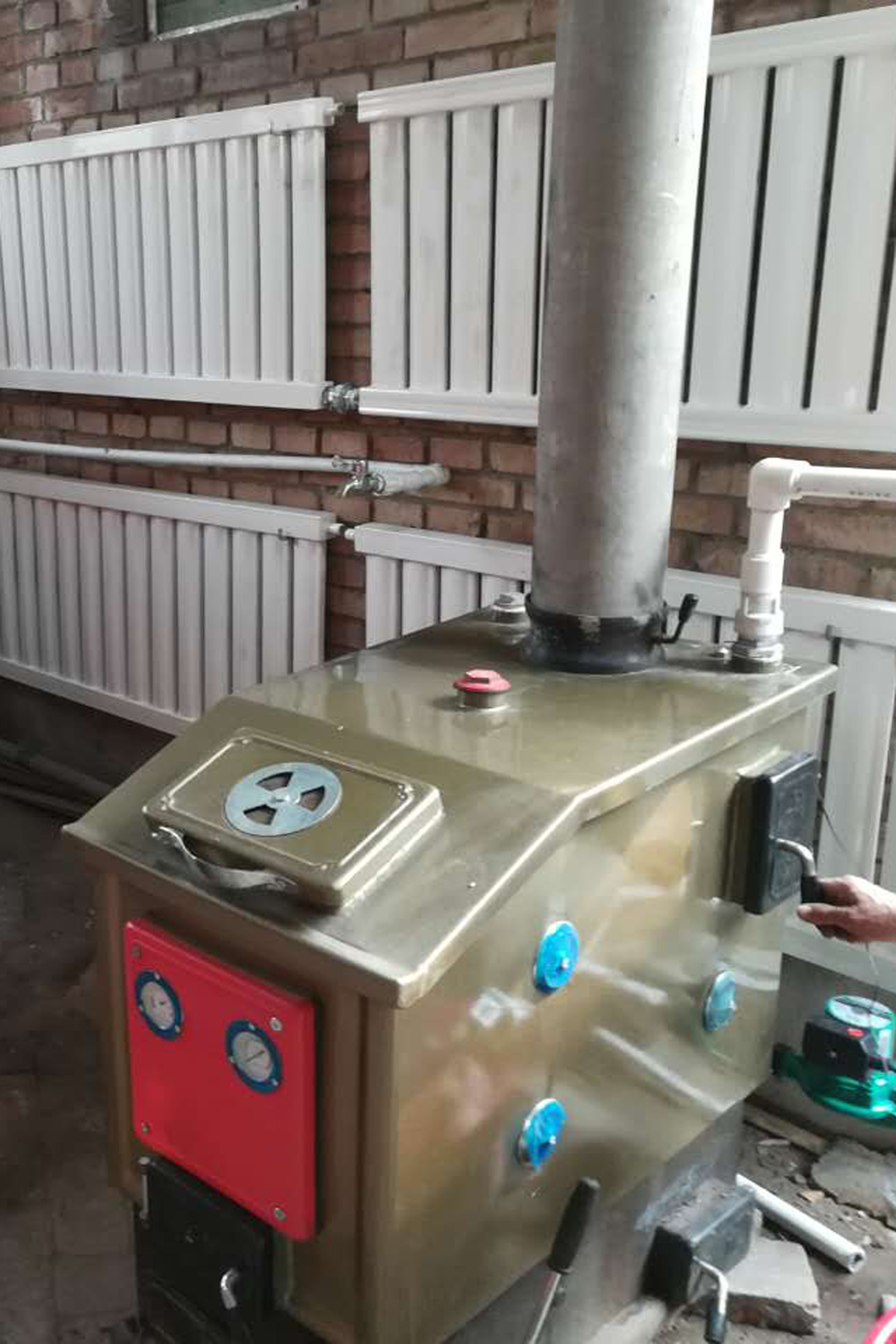 锅炉安装检测图