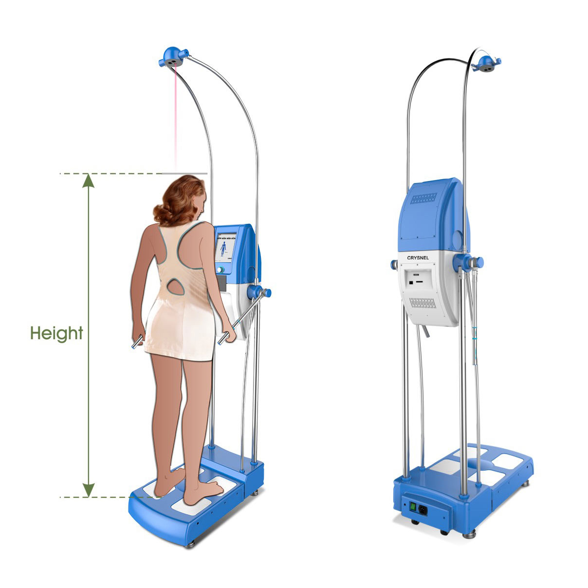 人体成分分析测试仪 健身房医院体测仪器-阿里巴巴