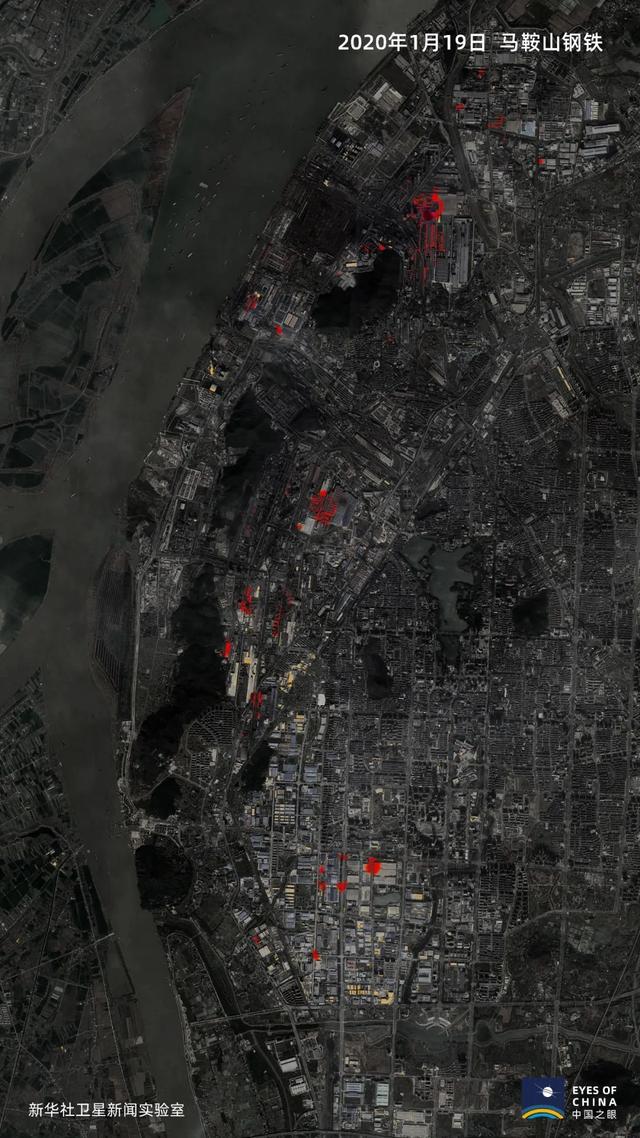 卫星遥感影像数据视角下看全国各地复工复产