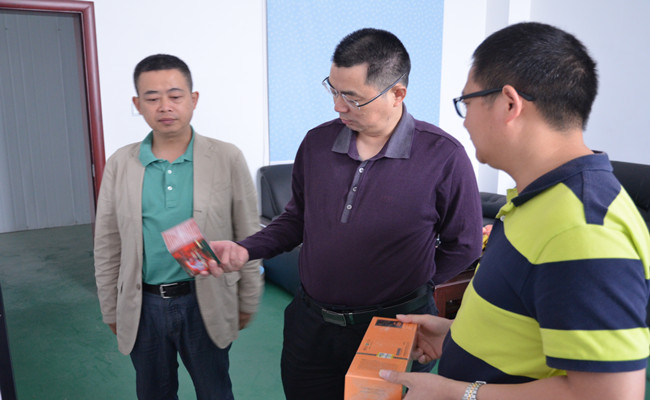张光耀会长到张家界对张家界绿赞臣生物科技有限公司进行清真监制认证