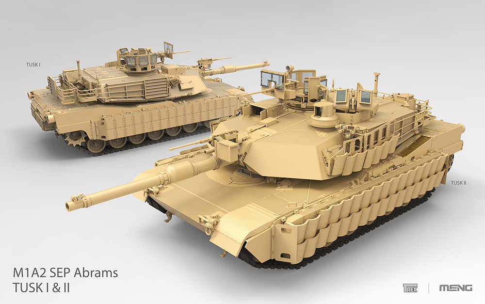 thumbnail image 2 of T-Model TK-7310 1/72 M1A2 SEP TUSK Weapon Station Assembly Model Kit – Basic Version 2 of 3