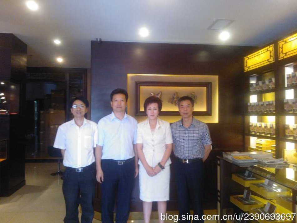 张一千会长一行视察杭州祥寿源生物科技有限公司