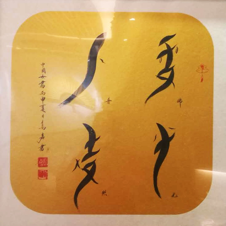 中国女书文化传承人 -- 高嘉中国女书书法艺术展上海朵云轩开幕