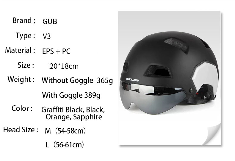 GUB V1 Climbing Helmet EPS+PC Breathable Bicycle Sport Men bike Cycling Helmet 