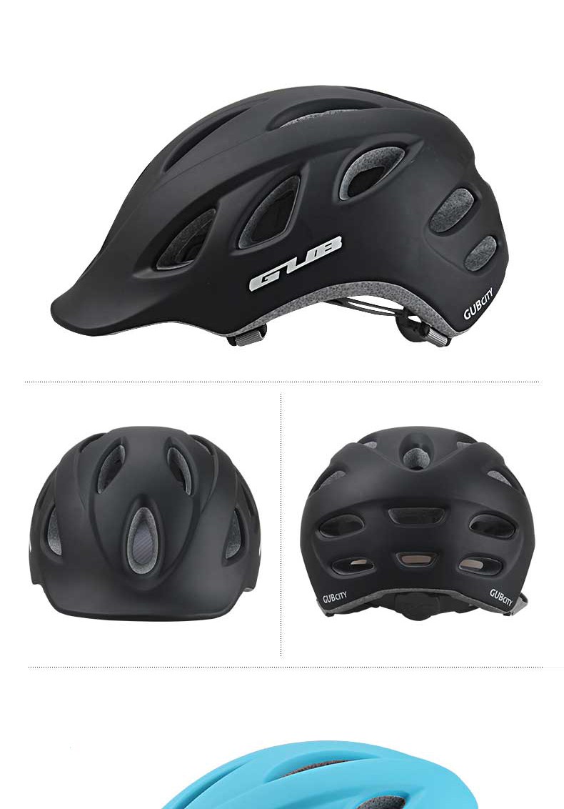 GUB City cycling Leisure riding rollerskating helmet Integrally Molded