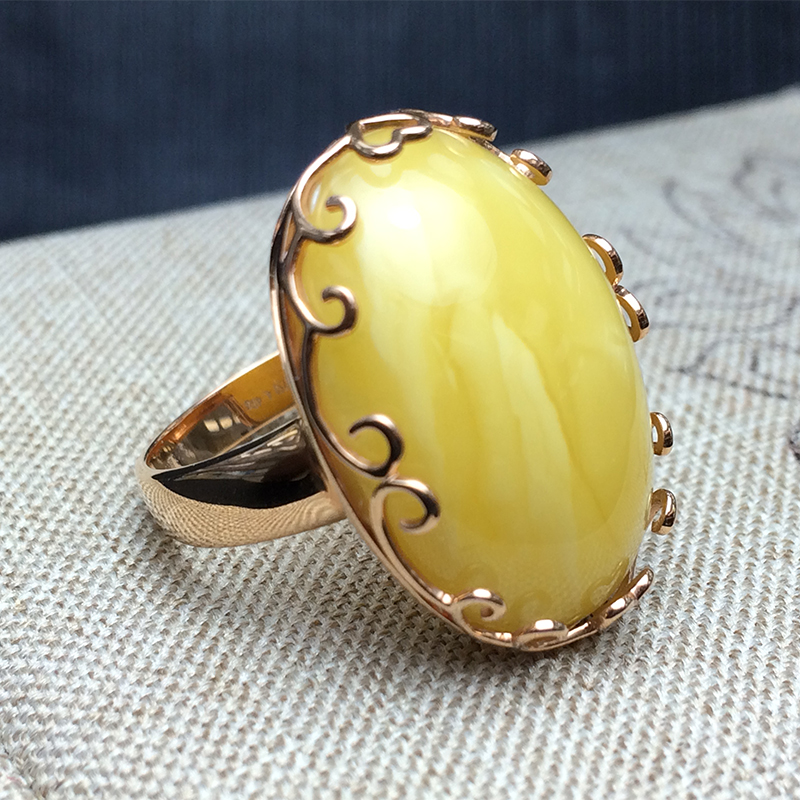 3837-蜜蜡戒指_3837-蜜蜡戒指价格