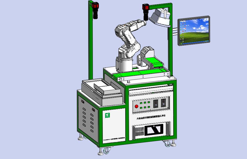 機器人應用實訓平臺 型號:zm-r6-600-m-c-s(黑白pc視覺系統版