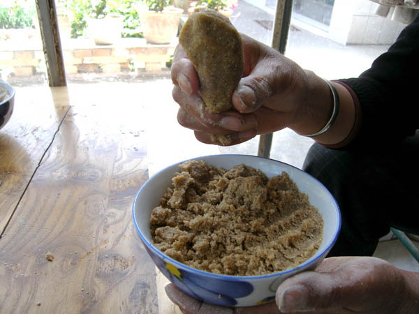 制作糌粑,糌粑和糍粑,酥油糌粑(第11页)_大山谷图库