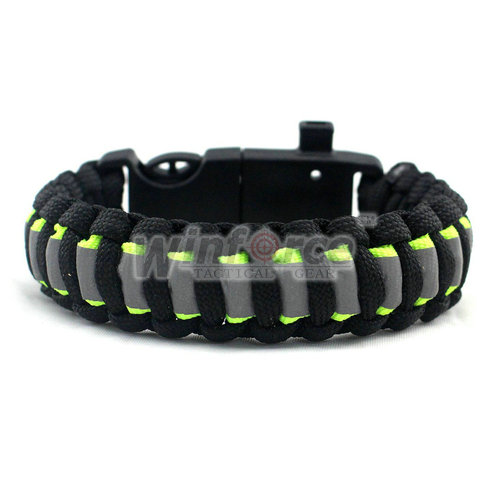 wbem32反光带伞绳手环