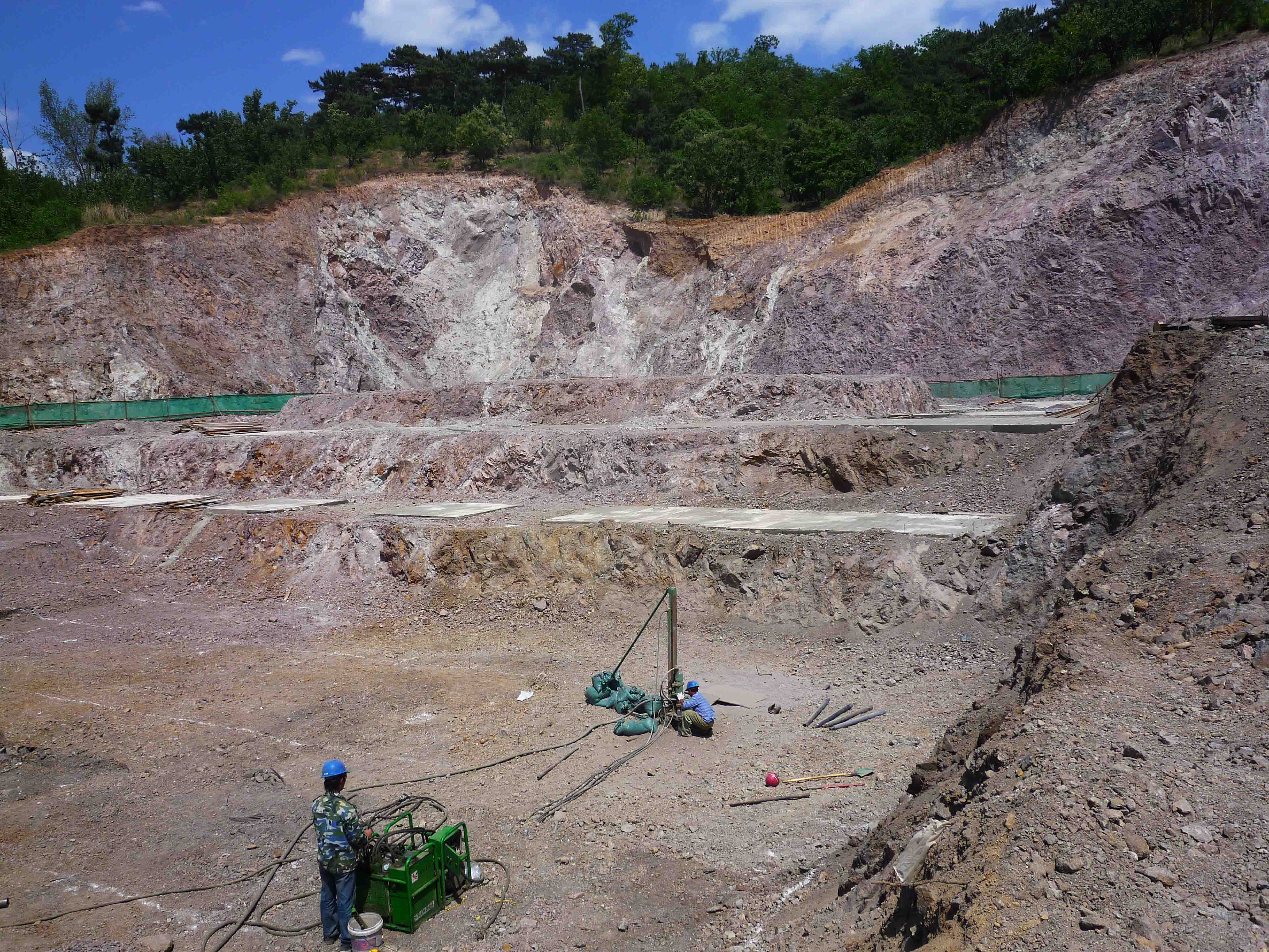 北京怀柔抗浮锚杆工程