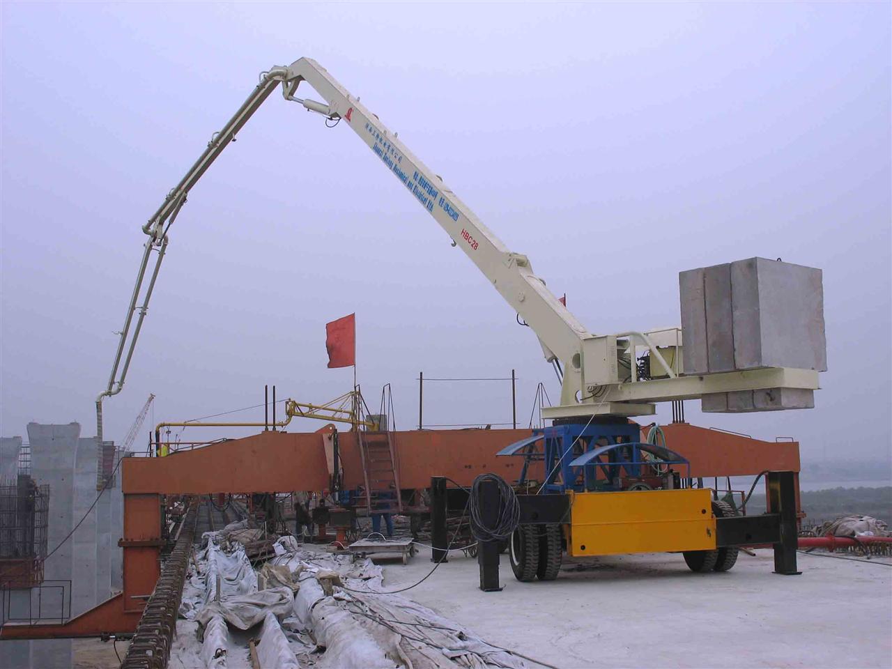 hbc-28型移动式布料车