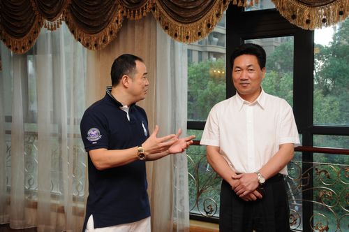 市人大常委会主任叶世林参观调研天瑞尚城项目