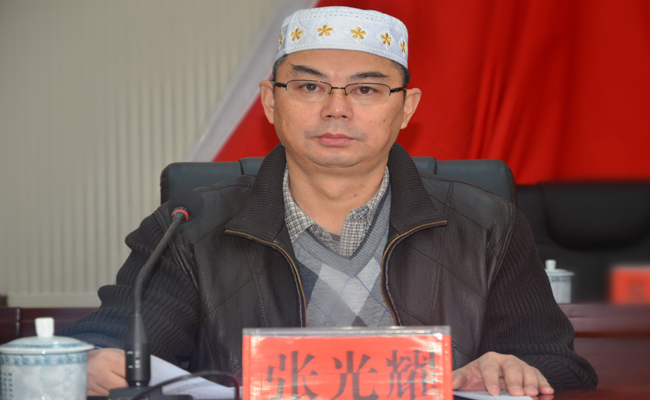 隆回县县委书记赵湘明讲话隆回县民宗局局长马向阳讲话隆回县统战部