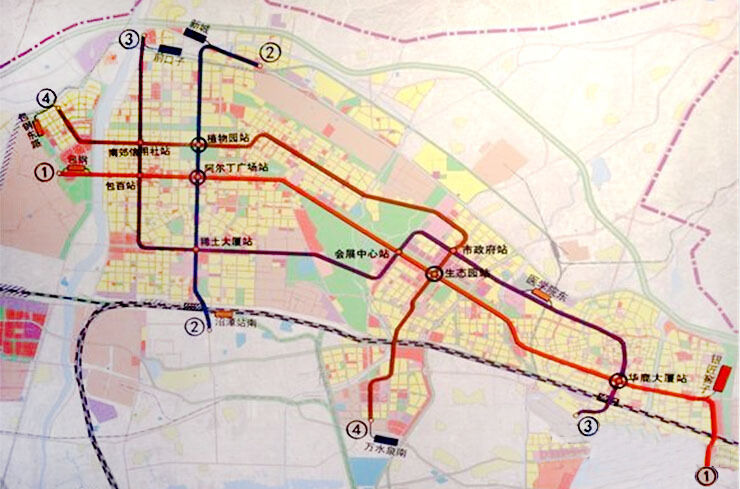 内蒙古包头地铁项目预计2016年开工