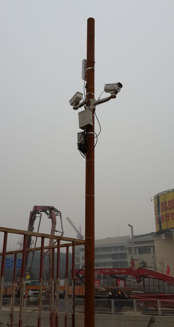 郑州某数字工地项目系统集成(含视频监控,语音广播和门禁考勤等)