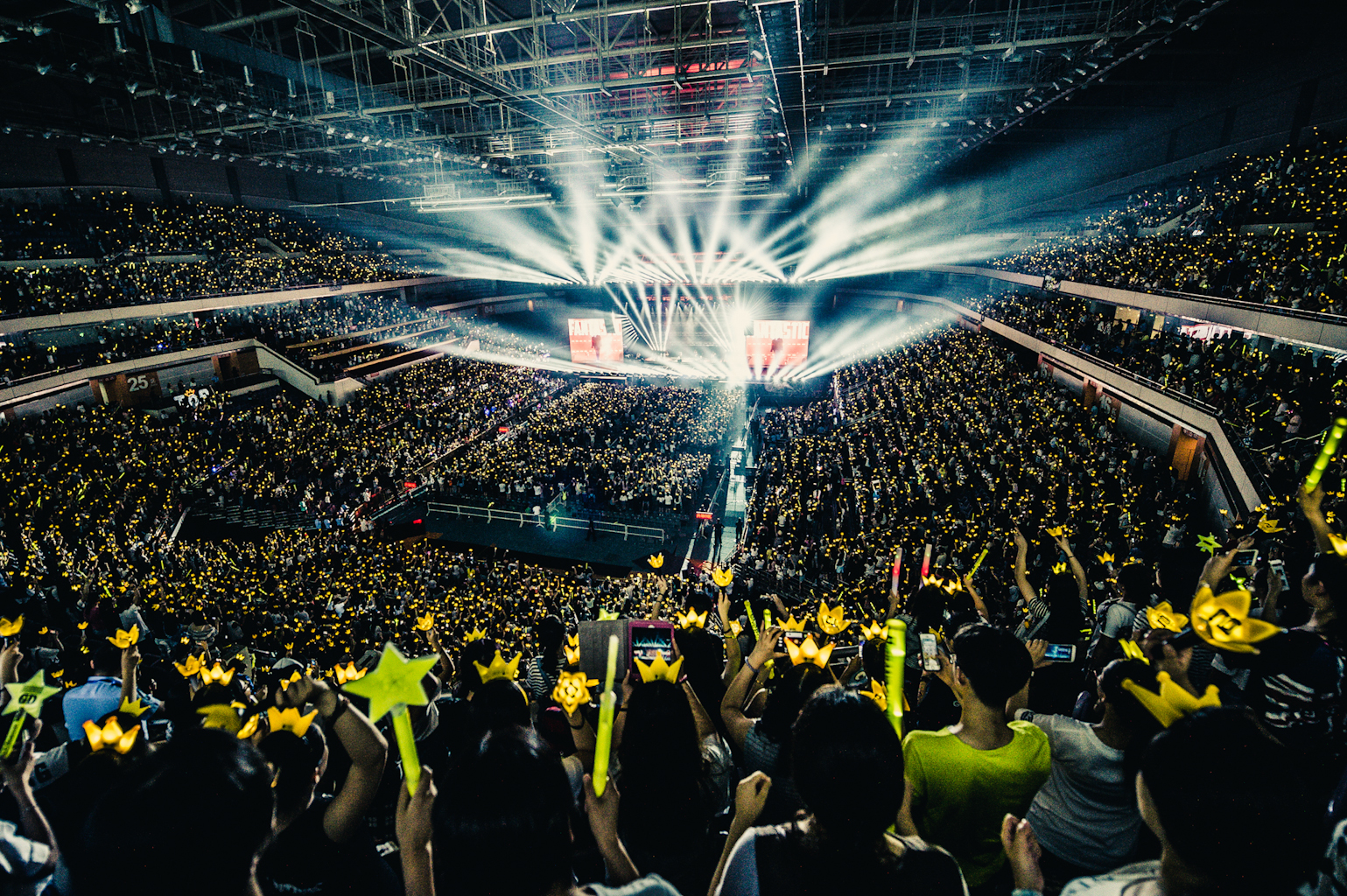 2015年8月9日,bigbang南京演唱会现场