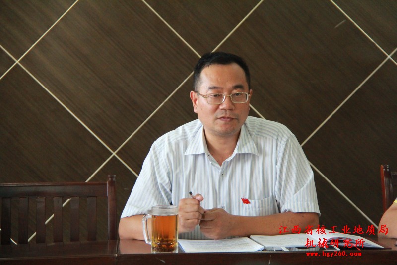 党委书记康晓东作总结发言 (周明阳摄)