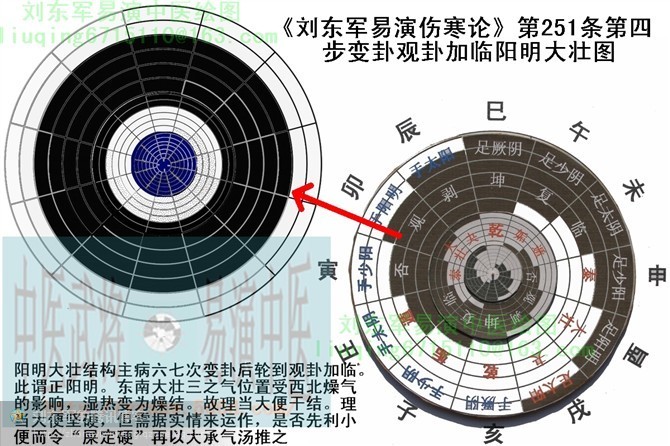 刘东军《易演伤寒论》注译 若是不大便六七日轮到观卦加临时候,那么