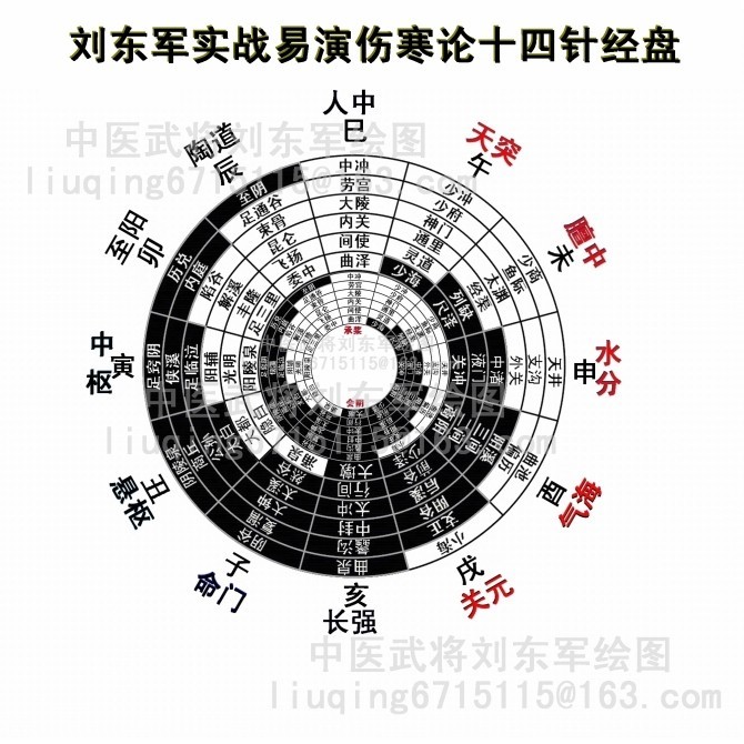 【学中医易演伤寒论】刘东军实战易演伤寒论十四针经盘-易演伤寒论网